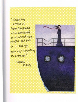 Sylvia Plath quote