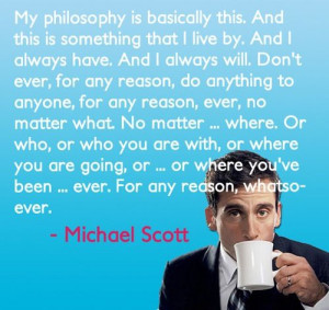 Best inspirational speech ever given by the awesome Michael Scott.
