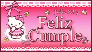 Imagenes de cumpleaños y regalos originales de Hello Kitty.