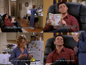 Favourite Quote from Friends – Joey Tribbiani: ‘How you Doin’
