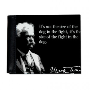 Mark Twain, The Fight in the Dog, Mens