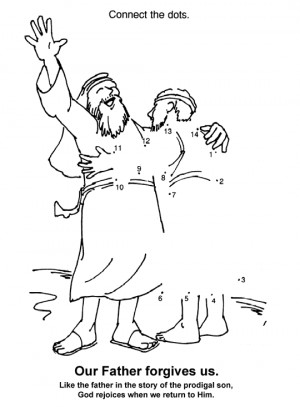 Prodigal Son Coloring Page