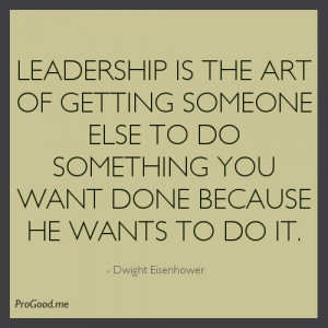 Leadership The Art Getting