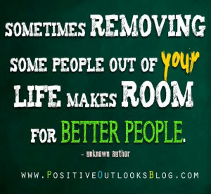 Get rid of negative people