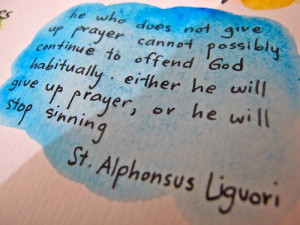 quote st alphonsus liguori on the relgious life | catholic # quotes ...