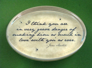 Valentine Love Quote Jane Austen Regency 