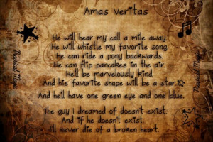 Amas Veritas - Love Spell from Practical Magic.