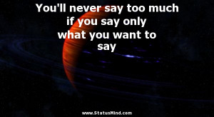 ... only what you want to say - Eugene Delacroix Quotes - StatusMind.com