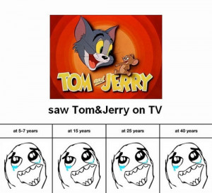 funny Tom and Jerry childhood memories