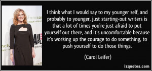 More Carol Leifer Quotes