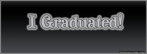 graduated : commencement Day quote timeline cover