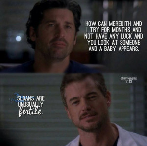 Derek Shepherd: How can Meredith and I try for months and not have any ...