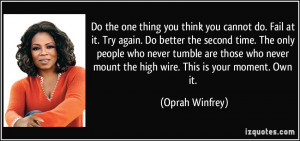 High Wire quote #2