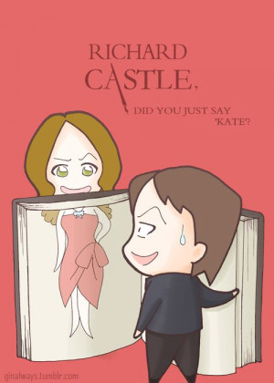 Castle Rick & Kate Funny Cartoons