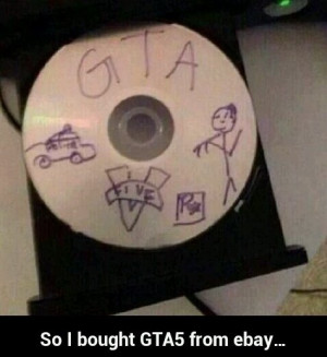 GTA 5 on Ebay