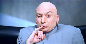 Dr. Evil from Austin Powers: International Man of Mystery