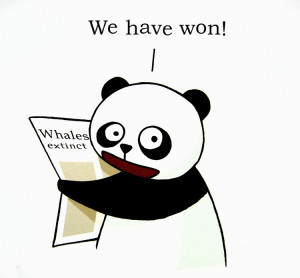 evil panda cartoon