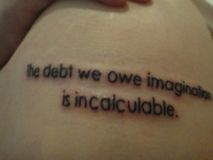 by Rev at Eyewitness Tattoo in Tulsa,Oklahoma #carljung #quote