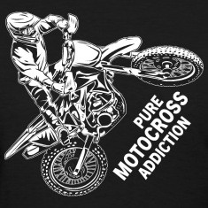 Off-Road Motocross Addiction Women's T-Shirts