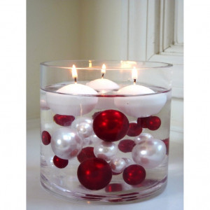Candle CenterpieceIdeas, Dollar Stores, Floating Candles, Christmas ...