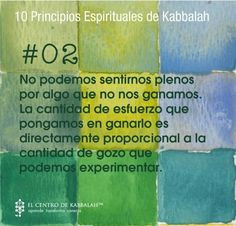 10 Principios Espirituales de Kabbalah More