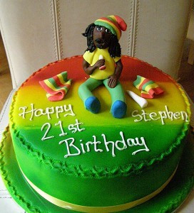 Adult Birthday Cakes Stephens Rasta Birthday