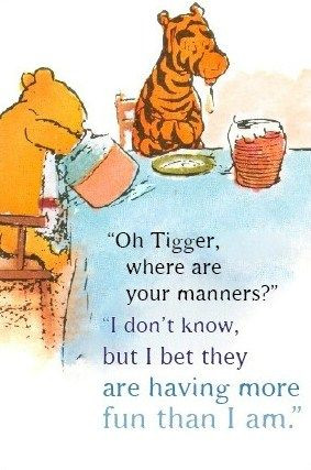 Winnie the Pooh and Tiger too...