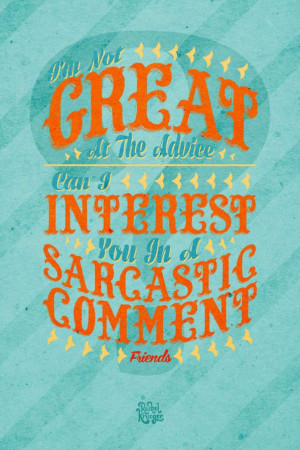 friends quote typography