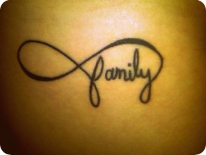 ... family forever forever family tatt tattoos infinity symbol infinity
