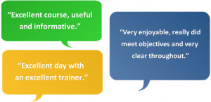 Quotes from attendees of our ISO training courses