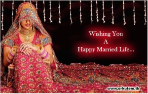 Wedding & Marriage Quotes Orkut Greeting Card
