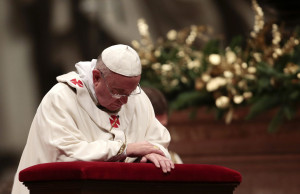 Pope Francis Praying To Mary Pray for pope francis