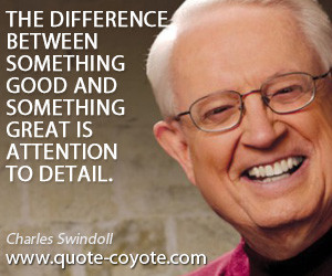 quotes - The difference between something good and something great ...