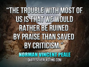 praise and criticism quotes
