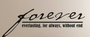 Forever Everlasting Love Quotes Home Room Wall Vinyl Sticker Decal Art ...