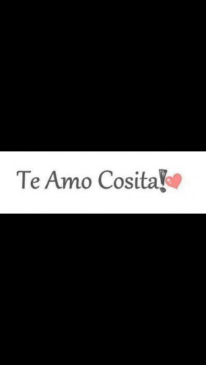 Te amo