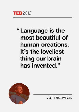 Quotes from TED 2013 Talks Recreated Into Creative Posters