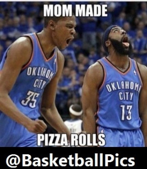 kevin durant with james harden