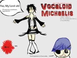 Sebastian Michaelis Vocaloid by xltheuntitledx