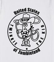 States of Zombieland shirt - Shirt displays a Zombieland movie quote ...