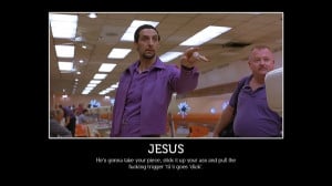 quotes funny meme bowling the big lebowski pointing jesus john ...