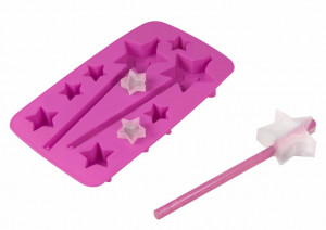 Ice Princess Star Wand Ice Cube Tray Mold - Click to enlarge