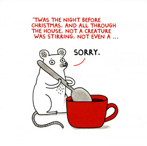 Humorous Christmas card - 'Twas the night before Christmas | Comedy ...