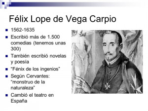 lix Lope de Vega Carpio 1562 1635 Escribi m s de 1 500edias