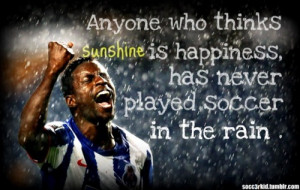 ... love soccer # soccer in the rain # soccer in rain # the beautiful