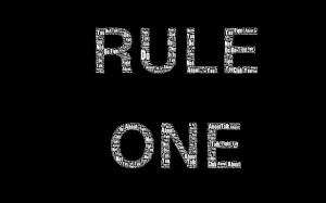 rules quotes fight club typography black background 2337x1337 ...