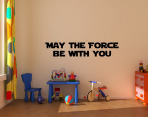 Medium Master Yoda quote wall deca l art vinyl lettering sticker May ...