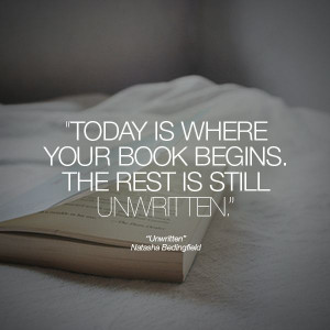 ... . The rest is still unwritten.