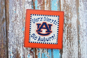 Auburn Collegiate Licensed Canvas Art and more available at Blue ...
