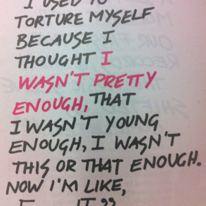 Shirley Manson quote in Nylon Magazine July 2012